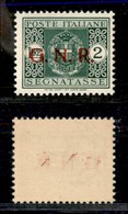 REPUBBLICA SOCIALE  - GNR VERONA - 1944 - 2 Lire Segnatasse (56) - Gomma Integra (200) - Sonstige & Ohne Zuordnung