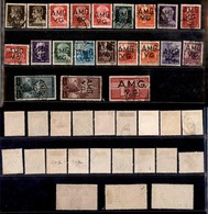 TRIESTE - AMG-VG - 1945/1947 - Soprastampati (1/21) - Serie Completa - Usati (280) - Other & Unclassified