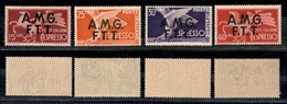 TRIESTE - AMG-FTT - 1947/1948 - Espressi (1/4) - Serie Completa - Gomma Integra (240) - Ungebraucht