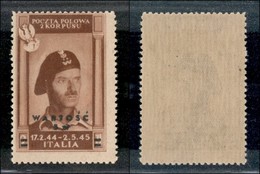 CORPO POLACCO - POSTA AEREA - 1946 - 5 Zloty Su 2 Aerea (1) - Gomma Integra (187) - Andere & Zonder Classificatie