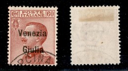OCCUPAZIONI - VENEZIA GIULIA - 1918 - 60 Cent (28) - Usato (350) - Venezia Giulia