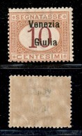 OCCUPAZIONI - VENEZIA GIULIA - 1918 - 10 Cent Segnatasse (2) - Gomma Integra (50) - Vénétie Julienne