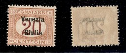 OCCUPAZIONI - VENEZIA GIULIA - 1918 - 20 Cent Segnatasse (3) - Gomma Integra (75) - Vénétie Julienne