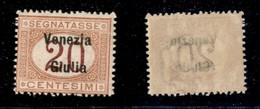 OCCUPAZIONI - VENEZIA GIULIA - 1918 - 20 Cent Segnatasse (3) - Gomma Integra (75) - Venezia Julia