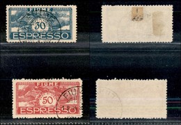 OCCUPAZIONI - FIUME - 1920 - Espressi (1/2) - Serie Completa - Usata (100) - Fiume