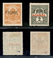 OCCUPAZIONI - FIUME - 1918 - Giornali (1/2) - Serie Completa - Gomma Originale (20) - Fiume