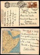 COLONIE - A.O.I. - Posta Militare N.101 (pti 3) - 15 Cent-Eritrea) Su Cartolina In Franchigia Per Mantova Del 10.3.37 - Autres & Non Classés