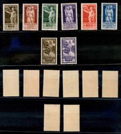 COLONIE - A.O.I. - 1938 - Augusto (21/26 + 14/15 Aera) - Serie Completa - Gomma Integra Leggermente Bicolore (35) - Autres & Non Classés