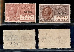 COLONIE - LIBIA - 1928/1929 - Posta Aera (1/2) - Serie Completa - Gomma Originale (140) - Sonstige & Ohne Zuordnung
