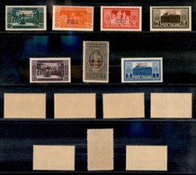 COLONIE - SOMALIA - 1929 - Montecassino (123/129) - Serie Completa - Gomma Originale (90) - Other & Unclassified
