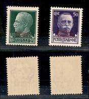 COLONIE - SOMALIA - 1931 - Soprastampati (165/166) - Serie Completa - Gomma Integra (120) - Sonstige & Ohne Zuordnung