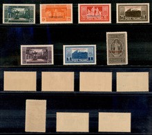 COLONIE - TRIPOLITANIA - 1929 - Montecassino (54/60) - Serie Completa - Gomma Originale (90) - Autres & Non Classés