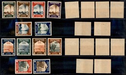 COLONIE - TRIPOLITANIA - 1934 - Arte Coloniale (94/99+ 41/46 Aerea) - Serie Completa - Gomma Originale Bicolore (100) - Sonstige & Ohne Zuordnung