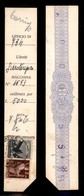 REPUBBLICA   - POSTA ORDINRIA - 1947 - 8 Lire Talloncino Per Macchinette Con Ue Valori Democratica (552+558) - Sonstige & Ohne Zuordnung