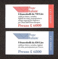 REPUBBLICA   - POSTA ORDINRIA - 1995 - Libretti Istituzione Ente Pubblico Economico (17/18) - Nuovi (18) - Altri & Non Classificati