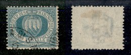 SAN MARINO - POSTA ORDINARIA - 1894 - 10 Cent Stemma (14) - Usato - Other & Unclassified