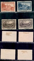 SAN MARINO - POSTA ORDINARIA - 1928 - S. Francesco (137/140) - Serie Completa - Usata (85) - Otros & Sin Clasificación