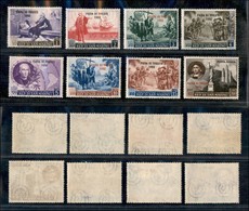 SAN MARINO - POSTA ORDINARIA - 1952 - Fiera Di Trieste Soprastampati (384/390 + 102 Aerea) - Serie Completa - Gomma Inte - Sonstige & Ohne Zuordnung