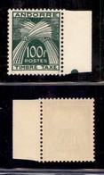 ESTERO - ANDORRA FRANCESE - 1946 - 100 Franchi Segnatasse (41) - Gomma Integra (110) - Other & Unclassified