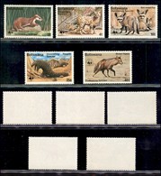 ESTERO - BOTSWANA - 1977 - Fauna (182/186) - Serie Completa - Gomma Integra (75) - Sonstige & Ohne Zuordnung