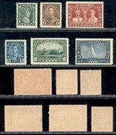 ESTERO - CANADA - 1935 - 25° Anniversario Trono Giorgio V (178/183) - Serie Completa - Gomma Integra - Autres & Non Classés