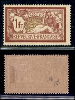 ESTERO - FRANCIA - 1900 - 1 Franco Merson (98x) - Gomma Originale (35) - Autres & Non Classés