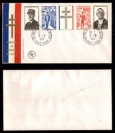 ESTERO - FRANCIA - 1971 - FDC Charles De Gaulle (1772/1775) - Busta O.P.P. - Autres & Non Classés