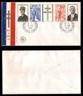 ESTERO - FRANCIA - 1971 - FDC Charles De Gaulle (1772/1775) - Busta O.P.P. - Sonstige & Ohne Zuordnung