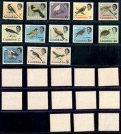 ESTERO - GAMBIA - 1963 - Uccelli (170/182) - Serie Completa - Gomma Integra (100) - Other & Unclassified