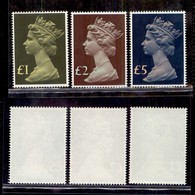 ESTERO - GRAN BRETAGNA - 1977 - Elisabetta II Machin (732/734) - Serie Completa - Gomma Integra (35) - Other & Unclassified