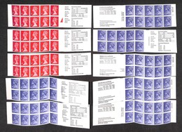 ESTERO - GRAN BRETAGNA - 1978/1979 - Folded Booklets (FE+FG) - 10 Libretti Differenti - Nuovi - Sonstige & Ohne Zuordnung