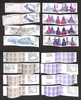 ESTERO - GRAN BRETAGNA - 1982/1984 - Folded Booklets (FR + FS) - 8 Libretti Differenti - Nuovi - Other & Unclassified
