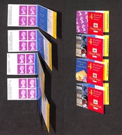 ESTERO - GRAN BRETAGNA - 1997/1998 - Folded Booklets 4 X 37p (GL 2+3+3a+4) - 4 Libretti - Nuovi - Autres & Non Classés