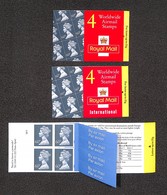 ESTERO - GRAN BRETAGNA - 1994/1996 - Folded Booklets 4 X 60p (GQ1 + GQ 3/4) - 3 Libretti - Nuovi - Autres & Non Classés