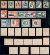 ESTERO - JAMAICA - 1956 - QE II E Vedute (161/176) - Serie Completa - Gomma Integra (85) - Sonstige & Ohne Zuordnung
