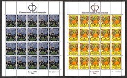 ESTERO - LIECHTENSTEIN - 1981 - Europa (764/765) - Serie Completa In Minifogli - Gomma Integra - Andere & Zonder Classificatie
