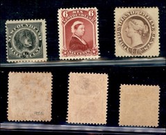 ESTERO - NEWFOUNDLAND - 1894 - Definitivi (41/43) - Serie Completa - Gomma Originale (120) - Sonstige & Ohne Zuordnung