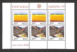 ESTERO - PORTOGALLO - 1977 - Foglietto Europa CEPT (Block 20) - Gomma Integra - Sonstige & Ohne Zuordnung