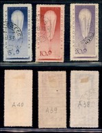 ESTERO - RUSSIA - 1933 - Palloni Stratosferici (53/455) - Serie Completa - Usata (50) - Sonstige & Ohne Zuordnung