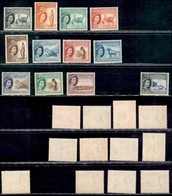 ESTERO - SOMALILAND - 1953 - QE II E Vedute (121/131 + 134) - Serie Completa - Gomma Integra (132) - Autres & Non Classés