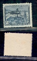 ESTERO - SPAGNA - 1935 - 2 Pesetas (641 - Tipo II C) - Gomma Integra (3,50) - Sonstige & Ohne Zuordnung