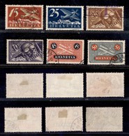 ESTERO - SVIZZERA - 1923 - Posta Aerea (79/184) - Serie Completa - Usata (170) - 1843-1852 Kantonalmarken Und Bundesmarken