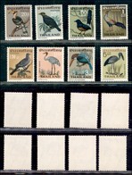 ESTERO - TAILANDIA - 1967 - Uccelli (485/492) - Serie Completa - Gomma Integra (110) - Autres & Non Classés