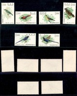 ESTERO - TAIWAN - 1967 - Uccelli (640/645) - Serie Completa - Gomma Integra (60) - Oblitérés