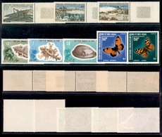 ESTERO - TERRITOIRE FRANCAIS DES AFAR ET DES ISSAS - 1969/1976 - Fauna (30/32 + 117 + 159/162) - Valori E Serie Complete - Other & Unclassified