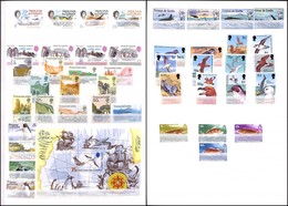 ESTERO - TRISTAN DA CUNHA - 1968/1978 - Flora Fauna E Vedute - 7 Serie Complete + Un Foglietto - Gomma Integra (90+) - Autres & Non Classés