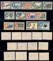 ESTERO - VIRGIN ISLANDS - 1953 - QE II E Vedute (111/123) - Serie Completa - Gomma Integra (95) - Other & Unclassified