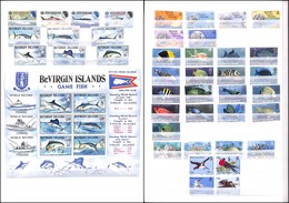 ESTERO - VIRGIN ISLANDS - 1968/1980 - Fauna E Vedute - Insieme Di Serie Complete E Vedute Del Periodo - Gomma Integra (7 - Otros & Sin Clasificación