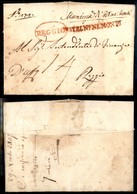 VARIE  - VARIE  - 1807 (29.12) - Castel N° Ne Monti (in Rosso) + Reggio In Arrivo - Tassata - Prephilately