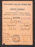 VARIE  - VARIE  - 1936 - Libretto Di Previdenza Sociale - Prephilately